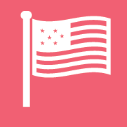 american flag icon